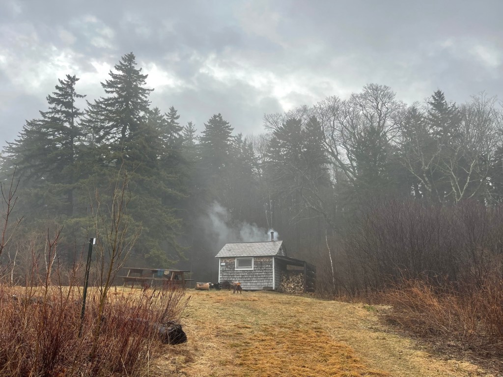 Cabin camping at Merck Forest and Farmland, Rupert,&nbsp;VT